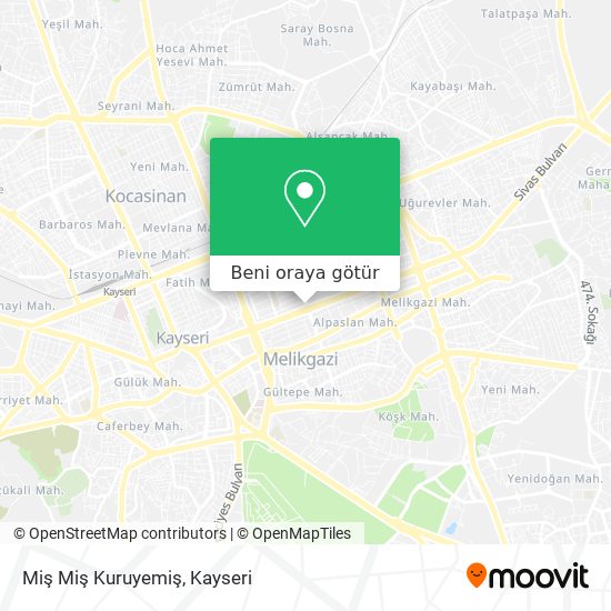 Miş Miş Kuruyemiş harita
