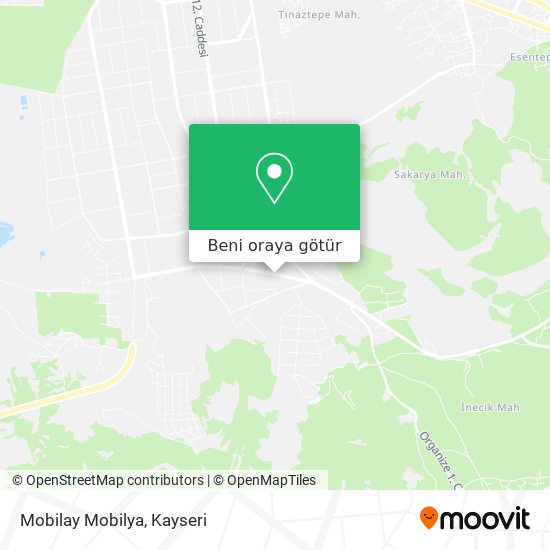Mobilay Mobilya harita