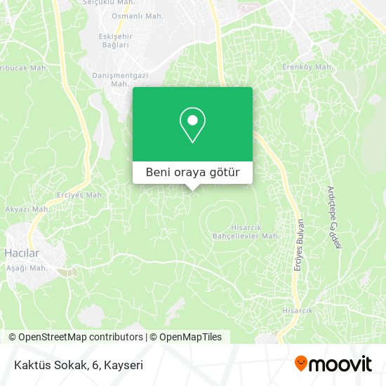 Kaktüs Sokak, 6 harita