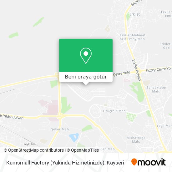 Kumsmall Factory (Yakında Hizmetinizde) harita