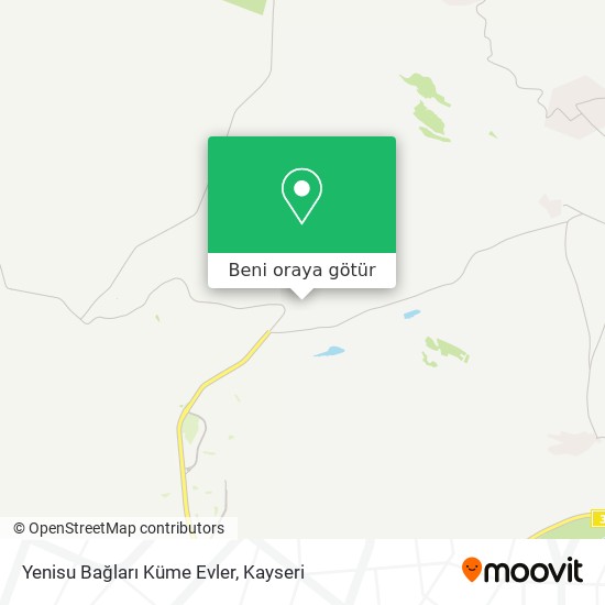 Yenisu Bağları Küme Evler harita