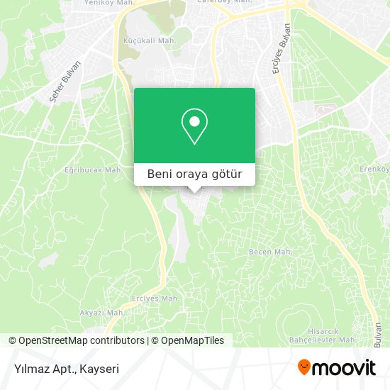 Yılmaz Apt. harita