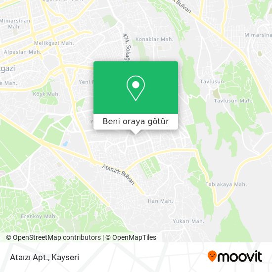 Ataızı Apt. harita