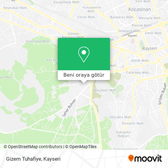 Gizem Tuhafiye harita