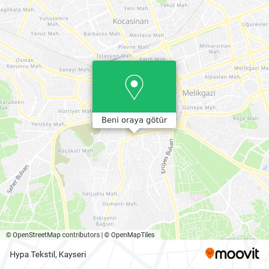 Hypa Tekstıl harita