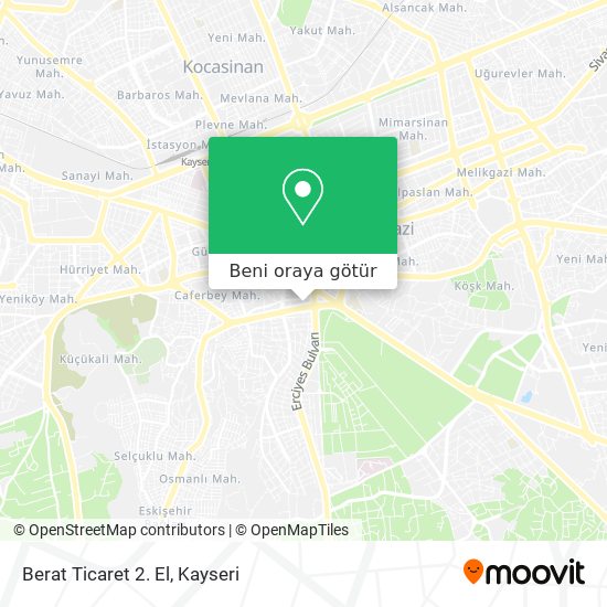 Berat Ticaret 2. El harita