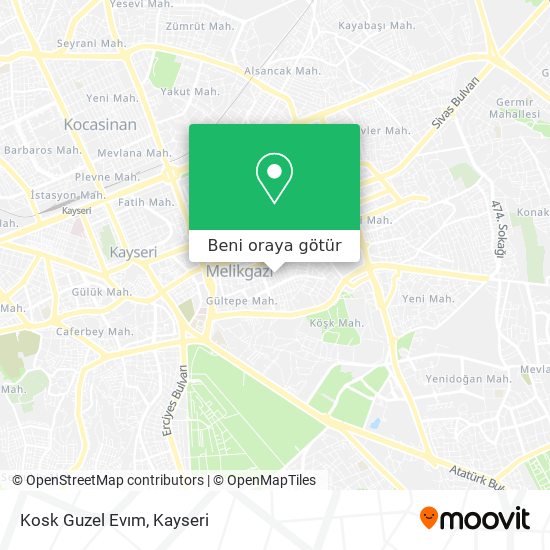 Kosk Guzel Evım harita
