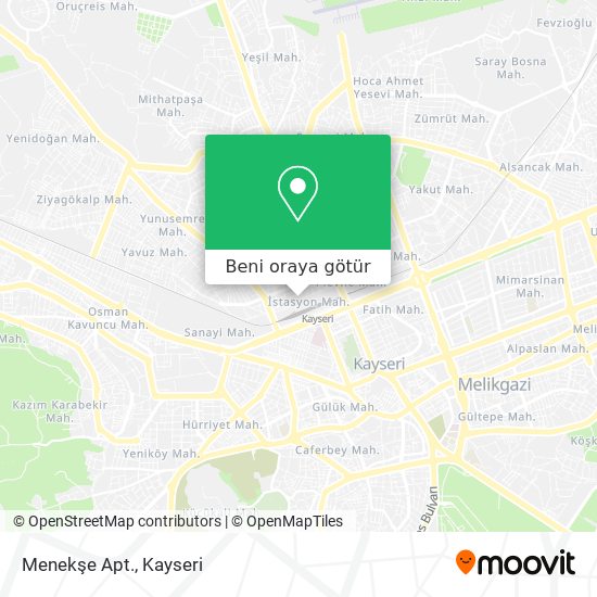 Menekşe Apt. harita