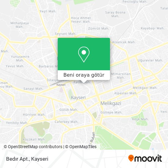 Bedır Apt. harita