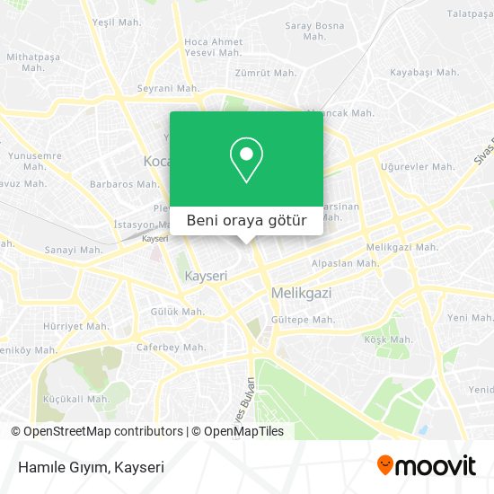 Hamıle Gıyım harita