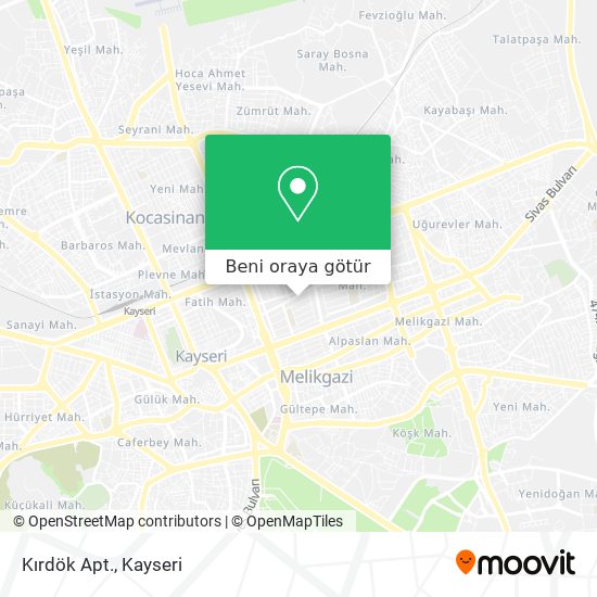 Kırdök Apt. harita