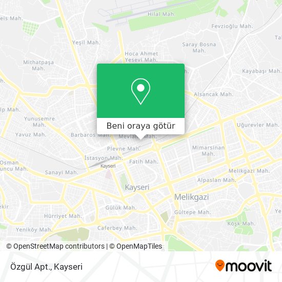 Özgül Apt. harita