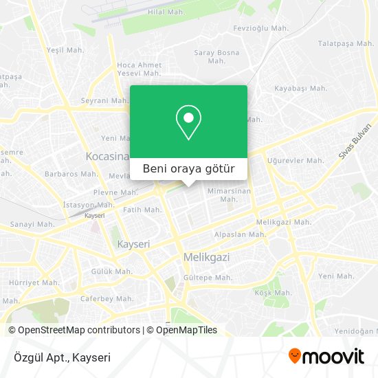 Özgül Apt. harita