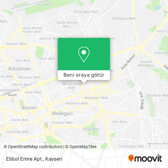 Elıbol Emre Apt. harita