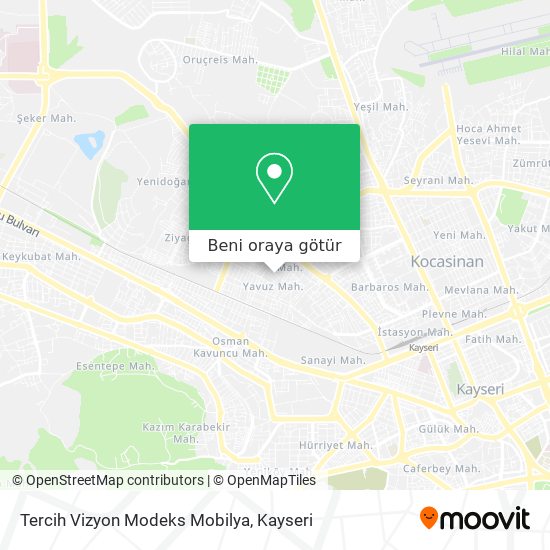 Tercih Vizyon Modeks Mobilya harita