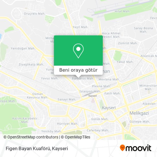 Figen Bayan Kuaförü harita