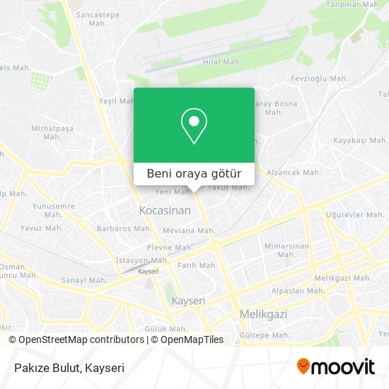 Pakıze Bulut harita