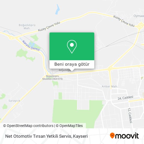 Net Otomotiv Tırsan Yetkili Servis harita