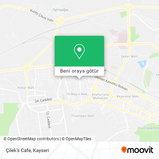 Çilek's Cafe harita