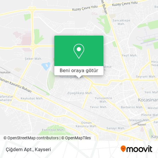 Çiğdem Apt. harita