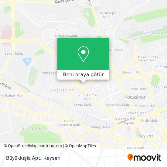 Büyükkışla Apt. harita