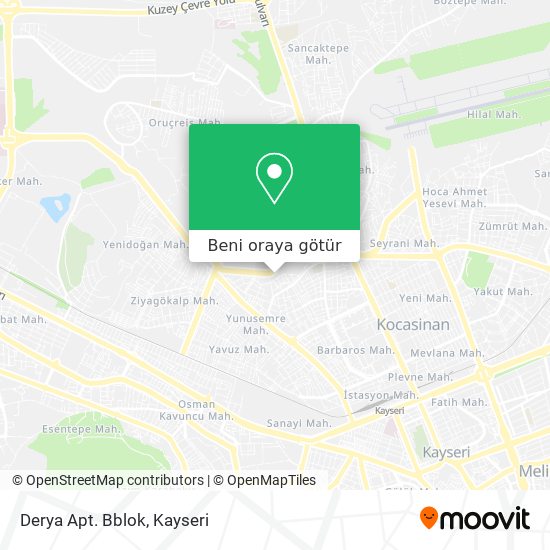 Derya Apt. Bblok harita