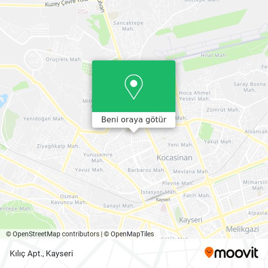 Kılıç Apt. harita