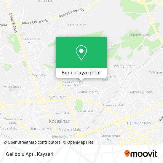 Gelıbolu Apt. harita