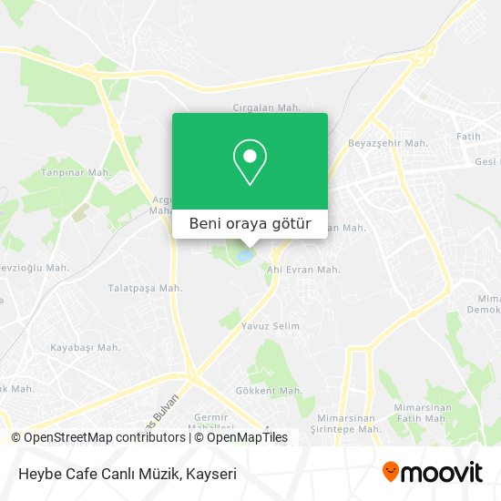 Heybe Cafe Canlı Müzik harita