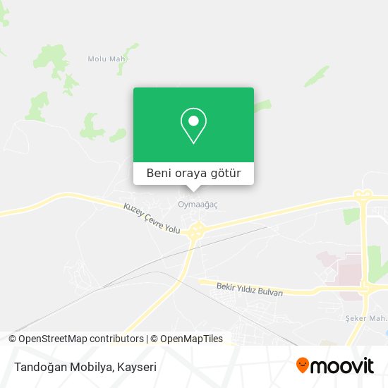 Tandoğan Mobilya harita