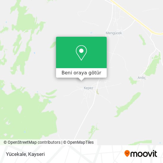 Yücekale harita
