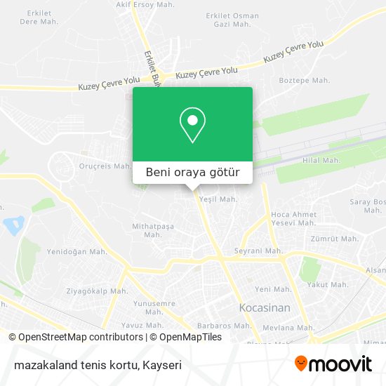 mazakaland tenis kortu harita