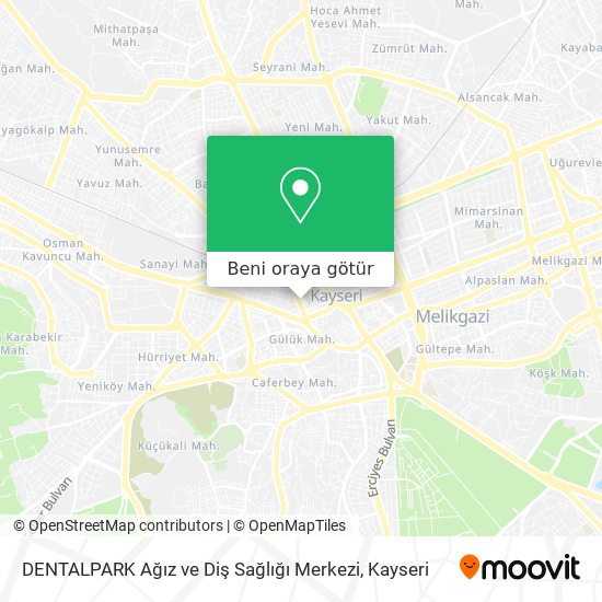 DENTALPARK Ağız ve Diş Sağlığı Merkezi harita