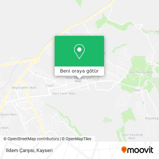 Ildem Çarşısı harita