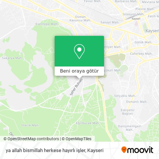 ya allah bismillah herkese hayırlı işler harita