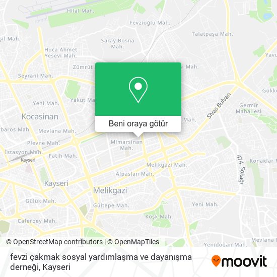 fevzi çakmak sosyal yardımlaşma ve dayanışma derneği harita