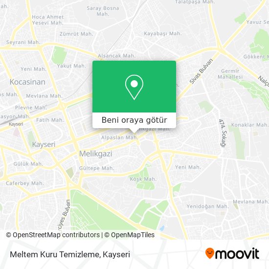Meltem Kuru Temizleme harita