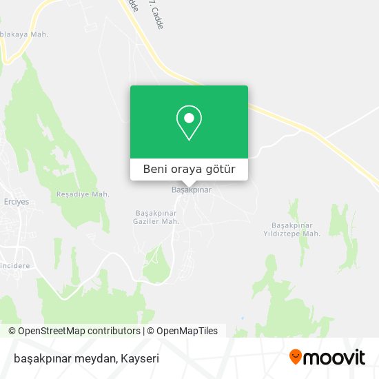 başakpınar meydan harita