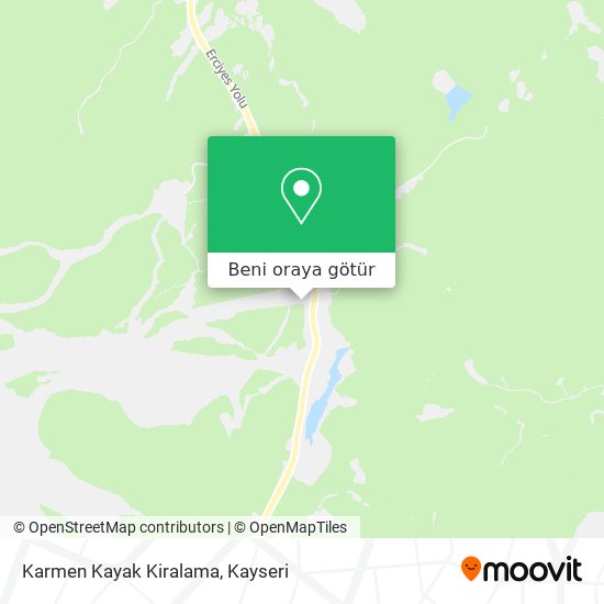 Karmen Kayak Kiralama harita