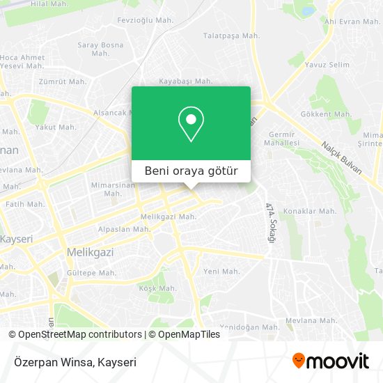 Özerpan Winsa harita