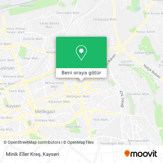Minik Eller Kreş harita