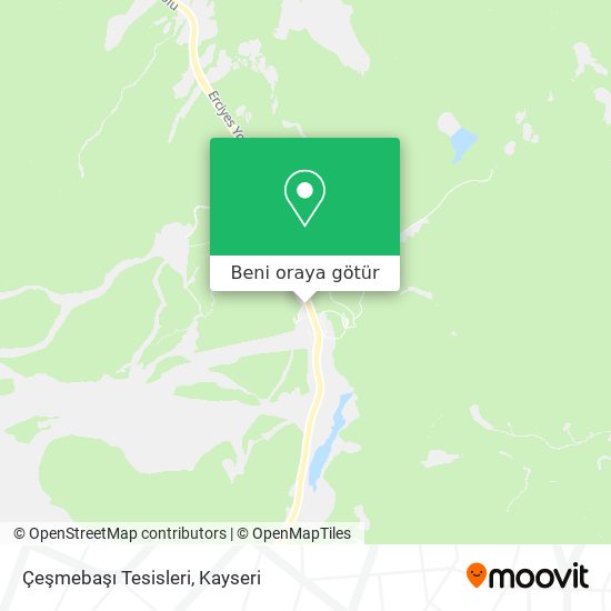 Çeşmebaşı Tesisleri harita