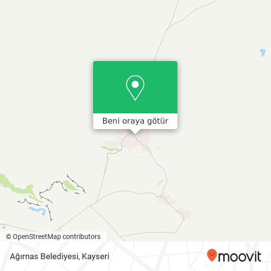 Ağırnas Belediyesi harita