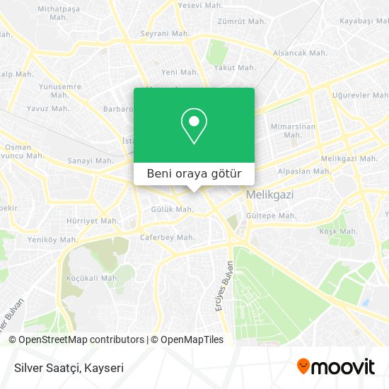 Silver Saatçi harita
