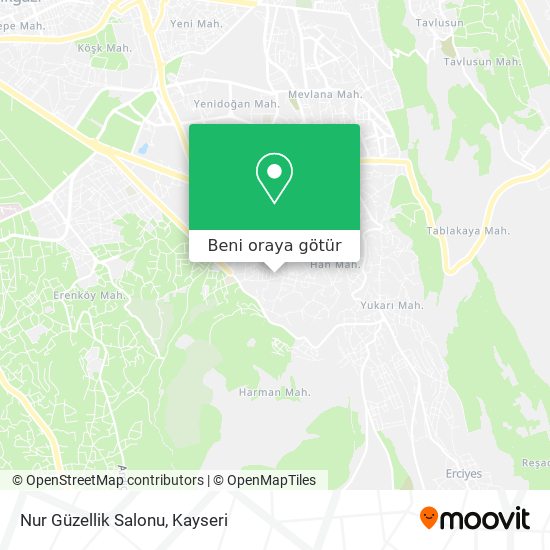 Nur Güzellik Salonu harita