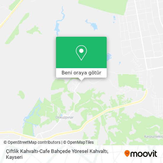 Çiftlik Kahvaltı-Cafe Bahçede Yöresel Kahvaltı harita