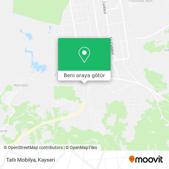 Tatlı Mobilya harita