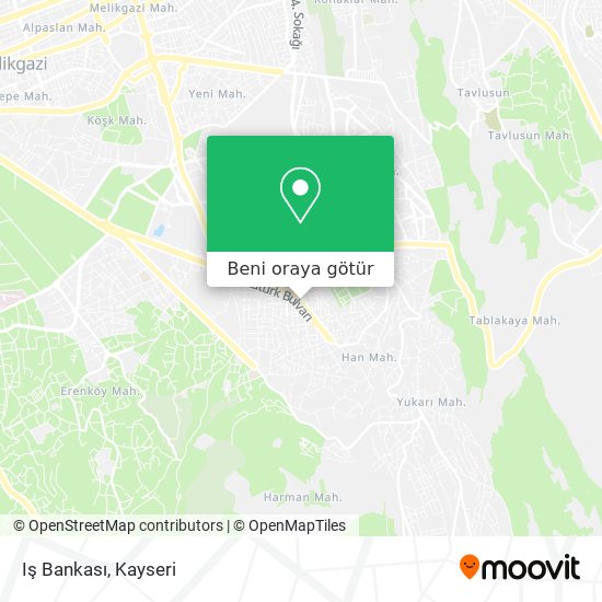 Iş Bankası harita