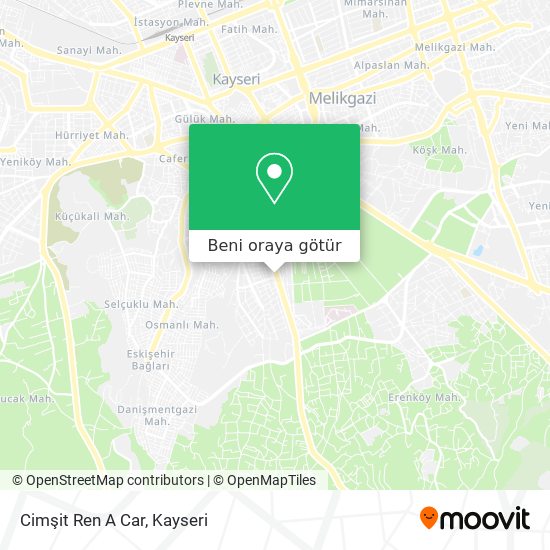 Cimşit Ren A Car harita