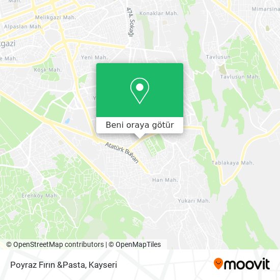 Poyraz Fırın &Pasta harita